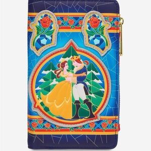 New Loungefly Disney Beauty and the Beast Wallet